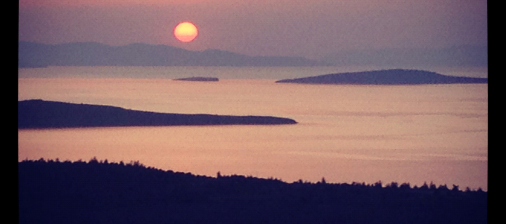 Ayvalık’ta Gün Batarken