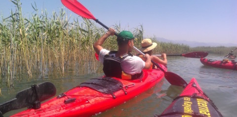 Dalyan Gölünde Deniz Kanosu ve Ben