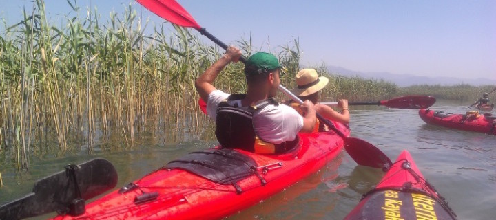 Dalyan Gölünde Deniz Kanosu ve Ben