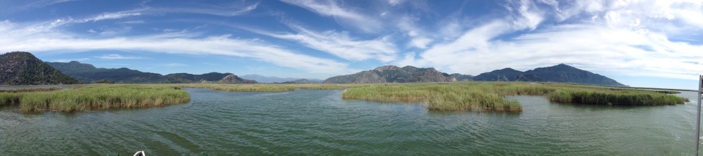 dalyan göl panorama